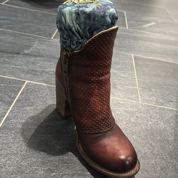 Bowie boots in rust - Picture 7 of 8